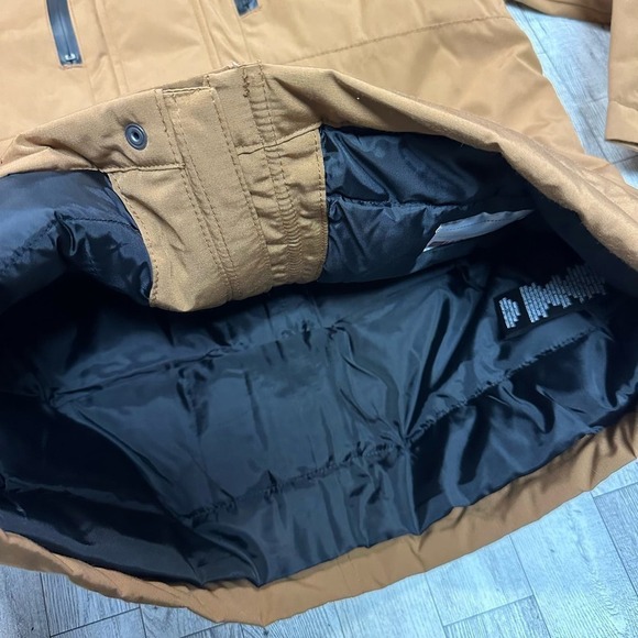 Swiss Tech | Youth Shell Winter Parka Jacket | Size Large | Tan - Picture 4 of 13
